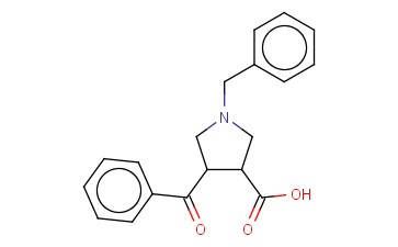 <span class='lighter'>4-BENZOYL-1-BENZYL-PYRROLIDINE-3-CARBOXYLIC</span> ACID
