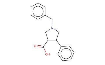 1-<span class='lighter'>苄基</span>-4-苯基<span class='lighter'>吡咯</span>烷-3-羧酸