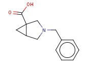 3-BENZYL-3-<span class='lighter'>AZABICYCLO</span>[3.1.0]HEXANE-1-<span class='lighter'>CARBOXYLIC</span> ACID