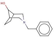 <span class='lighter'>3-BENZYL-3-AZABICYCLO</span>[<span class='lighter'>3.2.1</span>]<span class='lighter'>OCTAN-8-OL</span>