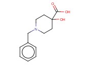 1-<span class='lighter'>BENZYL-4-HYDROXYPIPERIDINE-4-CARBOXYLIC</span> ACID