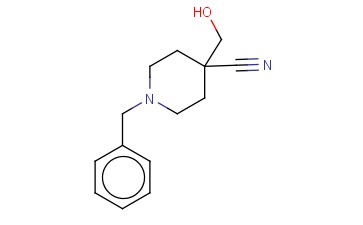 1-<span class='lighter'>苄基</span>-4-<span class='lighter'>羟</span>甲基-4-氰基哌啶