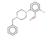 2-(4-苄基哌嗪O-1-<span class='lighter'>基</span>)-6-氟<span class='lighter'>苯</span><span class='lighter'>甲醛</span>