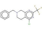 7-BENZYL-4-CHLORO-2-(TRIFLUOROMETHYL)-5,6,7,8-TETRAHYDROPYRIDO[<span class='lighter'>3,4</span>-D]PYRIMIDINE