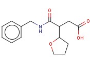 4-(BENZYLAMINO)-4-OXO-3-<span class='lighter'>TETRAHYDROFURAN</span>-2-YLBUTANOIC ACID