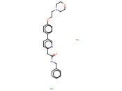 5-[4-[2-(4-吗啉基)乙氧基]苯基]-N-(苯基甲基)-2-<span class='lighter'>吡啶</span><span class='lighter'>乙酰</span>胺盐酸盐