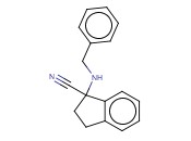 1-(BENZYLAMINO)-2,3-DIHYDRO-1H-<span class='lighter'>INDENE</span>-1-CARBONITRILE