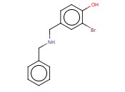 4-[(BENZYLAMINO)METHYL]-2-<span class='lighter'>BROMOPHENOL</span>