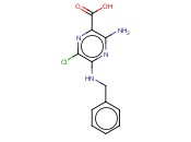 3-AMINO-5-(BENZYLAMINO)-6-<span class='lighter'>CHLOROPYRAZINE</span>-2-CARBOXYLIC ACID