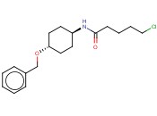 N-(4-<span class='lighter'>苄</span><span class='lighter'>氧基</span>环己基)-5-氯-戊酰胺