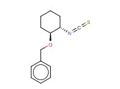 (1S,2S)-(+)-2-苄氧基环己基<span class='lighter'>异</span><span class='lighter'>硫</span><span class='lighter'>氰酸</span><span class='lighter'>酯</span>