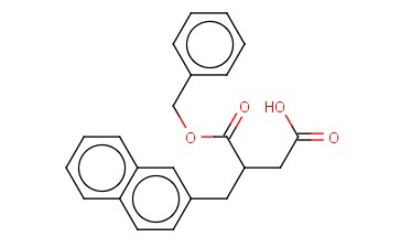 2-NAPHTHALEN-2-YLMETHYL-SUCCINIC ACID1-BENZYL ESTER