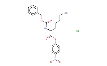 N-α-<span class='lighter'>苄</span>氧羰酰基-L-赖氨酸对<span class='lighter'>硝基</span>苯酯<span class='lighter'>盐酸盐</span>
