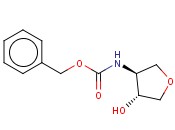 TRANS-BENZYL 4-<span class='lighter'>HYDROXYTETRAHYDROFURAN</span>-3-YLCARBAMATE