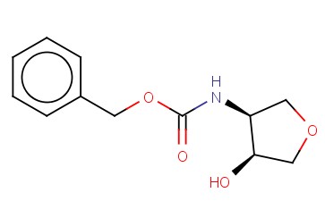 BENZYL (3S,4S)-4-<span class='lighter'>HYDROXYTETRAHYDROFURAN</span>-3-YLCARBAMATE