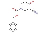 BENZYL 3-<span class='lighter'>CYANO-4-OXOPIPERIDINE-1-CARBOXYLATE</span>