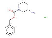 <span class='lighter'>3-AMINO-PIPERIDINE-1-CARBOXYLIC</span> ACID <span class='lighter'>BENZYL</span> <span class='lighter'>ESTER</span> <span class='lighter'>HYDROCHLORIDE</span>