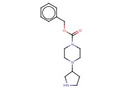4-(3-吡咯烷基)-1-<span class='lighter'>哌嗪</span><span class='lighter'>甲酸</span>苯甲酯