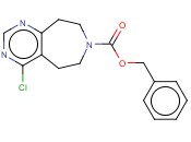 BENZYL <span class='lighter'>4-CHLORO-5</span>,6,8,9-TETRAHYDROPYRIMIDO[4,5-D]AZEPINE-7-CARBOXYLATE