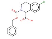 2-CBZ-6-<span class='lighter'>CHLORO-3,4-DIHYDRO</span>-1H-ISOQUINOLINE-1-CARBOXYLIC ACID