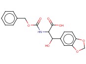 3-(<span class='lighter'>苯</span>并[1,3]二<span class='lighter'>氧</span>戊环-5-基)-2-苄<span class='lighter'>氧</span><span class='lighter'>羰基</span>氨基-3-羟基丙酸
