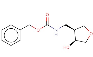 BENZYL (CIS-4-<span class='lighter'>HYDROXYTETRAHYDROFURAN</span>-3-YL)METHYLCARBAMATE