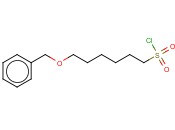 6-(BENZYLOXY)<span class='lighter'>HEXANE</span>-1-SULFONYL CHLORIDE