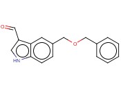 1H-<span class='lighter'>吲哚</span>-3-甲醛,5-[(苯基<span class='lighter'>甲</span><span class='lighter'>氧基</span>)甲基]-