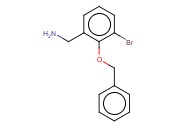 [2-(BENZYLOXY)-<span class='lighter'>3-BROMOPHENYL</span>]METHANAMINE