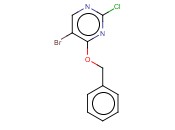 4-<span class='lighter'>苄</span><span class='lighter'>氧基</span>-5-<span class='lighter'>溴</span>-2-氯<span class='lighter'>嘧啶</span>