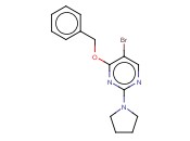 4-<span class='lighter'>苄</span>氧基-5-<span class='lighter'>溴</span>-2-(1-吡咯烷基)嘧啶