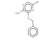 2-氨基-3-<span class='lighter'>苄</span>氧基-5-<span class='lighter'>溴</span>吡嗪