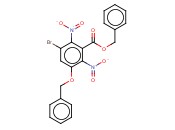 3-<span class='lighter'>溴</span>-5-<span class='lighter'>苄</span>氧基-2,6-二硝基苯甲酸<span class='lighter'>苄</span>酯