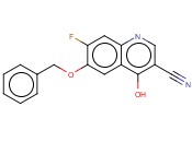 7-FLUORO-4-HYDROXY-6-(PHENYLMETHOXY)-<span class='lighter'>3-QUINOLINECARBONITRILE</span>