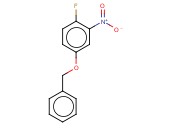 4-<span class='lighter'>苄</span><span class='lighter'>氧</span>-1-氟-2-硝基苯
