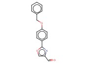 4-噁唑<span class='lighter'>甲醛</span>,2-[4-(苯基甲氧基)苯基]-