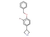3-(4-(BENZYLOXY)-<span class='lighter'>3-BROMOPHENYL</span>)AZETIDINE