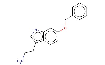 3-(2-AMINOETHYL)-6-<span class='lighter'>BENZYLOXYINDOLE</span>