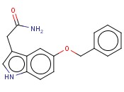 5-<span class='lighter'>苄</span><span class='lighter'>氧基</span><span class='lighter'>吲哚</span>-3-乙酰胺