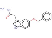 5-<span class='lighter'>BENZYLOXYINDOLE</span>-3-ACETIC ACID HYDRAZIDE