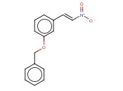 3-<span class='lighter'>苄</span><span class='lighter'>氧基</span>-反-β-硝基苯乙烯