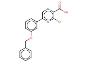 5-[3-(BENZYLOXY)PHENYL]-3-<span class='lighter'>CHLOROPYRAZINE</span>-2-CARBOXYLIC ACID