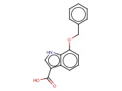 7-<span class='lighter'>苄</span><span class='lighter'>氧基</span>-1H-<span class='lighter'>吲哚</span>-3-甲酸