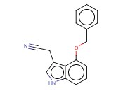 4-<span class='lighter'>苄</span><span class='lighter'>氧基</span><span class='lighter'>吲哚</span>-3-乙腈