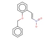 2-<span class='lighter'>苄</span><span class='lighter'>氧基</span>-反-β-硝基苯乙烯