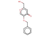 5 - （<span class='lighter'>苄</span><span class='lighter'>氧基</span>）-2 - （羟甲基）- 4H -吡喃-4 - 酮