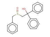 2-(BENZYLSULFINYL)-1,1-<span class='lighter'>DIPHENYL</span>-1-ETHANOL