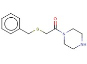 1-[(BENZYLTHIO)<span class='lighter'>ACETYL</span>]PIPERAZINE