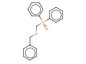 [(BENZYLSULFANYL)METHYL](<span class='lighter'>DIPHENYL</span>)PHOSPHINE OXIDE