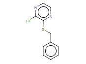2-(BENZYLSULFANYL)-3-<span class='lighter'>CHLOROPYRAZINE</span>